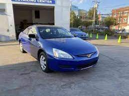 honda accord coupe blue fwd automatic