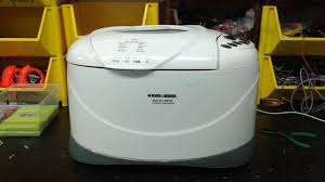 opening bread maker black and decker