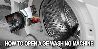 Dec 29, 2013 · if the washer lid or door won't lock the lock and switch assembly might be defective. How To Open A Ge Washing Machine Washer And Dishwasher Error Codes And Troubleshooting