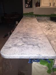 The first step is to clean the existing counters with a brillo pad. Paint Your Countertops To Look Just Like Marble Giani Countertop Paint In The Painting Countertops Painted Granite Countertops Painting Kitchen Countertops