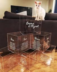 This Unique Acrylic Box Seating Chart Got Featured On