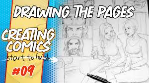 drawing your comic book pages