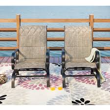 Great customer service, and unquie. Urban Rustic Wood Rope Outdoor Patio Rocking Chair Rocker With Seat Cushion Patio Furniture Accessories Patio Seating