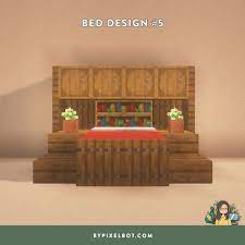 20 Beautiful Minecraft Bed Design Ideas