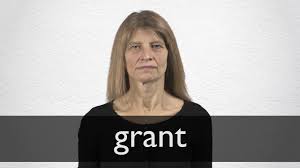 To grant a role, you must either have been granted the role with the admin option or have been if you have the grant any object privilege, then you can grant the object privilege only if the. Grant Definition Und Bedeutung Collins Worterbuch