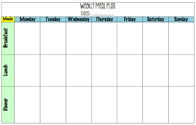 26 Images Of Monthly Meal Planner Template 2014 Evreneter Com