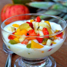 salada de frutas com iogurte receita