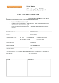 Authorization Templates Co Credit Card Form Template Payment