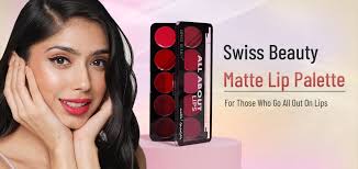 swiss beauty 210 matte lip palette 01 12g