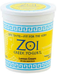 zoi lemon cream greek yogurt 32 oz