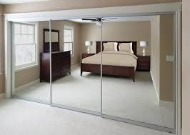 Sliding Glass And Mirrored Closet Doors