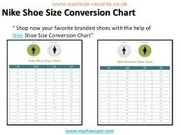 Nike Womens Shoes Size Chart Eastside Records Co Uk