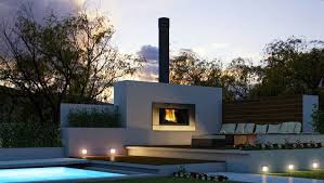 Outdoor Wood Gas Fireplaces Sydney