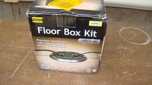 raco hubbell floor box kit floor