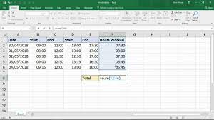 hours over 24 hours excel trick