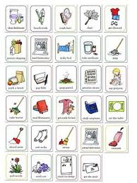 Image Result For Free Printable Chore Chart Clip Art Chore