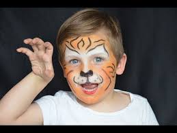 face painting tutorial tiger you