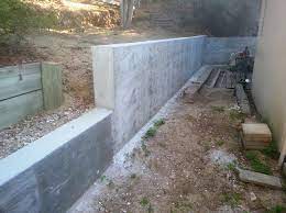 Concrete Retaining Walls Professionally