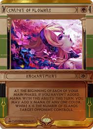 carpet of flowers magic the gathering