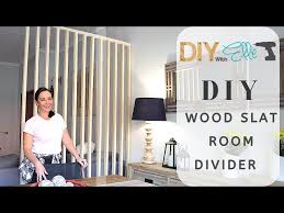 Diy Wood Slat Room Divider