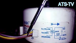 The capacitor values are, orange = 1.6μf and purple = 2.3μf. Air Conditioner Fan Motor Circuit Diagram Youtube