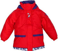 Rawik Girls Red Ski Jacket