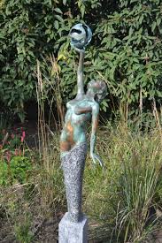Mother Earth Bronze Nude Garden Statue
