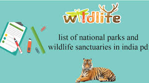 List Of National Parks In India Pdf Cracku
