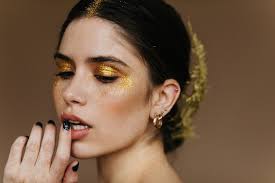 gold makeup images free on