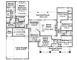 House Plan 59196 Southern Style With