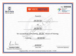 certificate validation vlcc insute