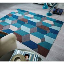infinite scope teal rug rugs