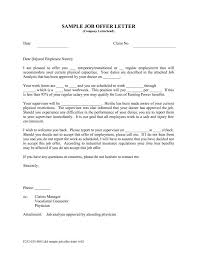 Job Offer Letter Example Malaysia Sample With Regard Employment