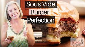 Sous Vide Burger Bacon Blue Cheese Perfection