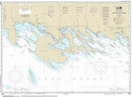 14885 Les Cheneaux Islands Nautical Chart