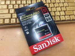 Thẻ nhớ Sandisk CF Extreme PRO 32GB 160MB/s
