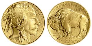 2008 W Gold American Buffalo Bullion Coin 50 One Ounce 24