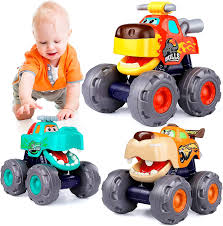 toy cars for 1 2 3 year old boys 3 pack