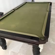 pool table cloth replacement since