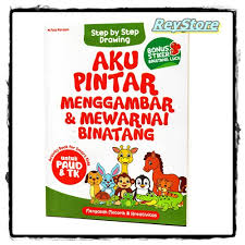 2 download 110+ gambar mewarnai untuk anak sd, tk, dan balita. Buku Anak Tk Paud Aku Pintar Menggambar Mewarnai Binatang Shopee Indonesia