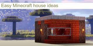10 easy minecraft house ideas