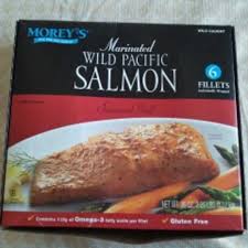 marinated wild alaskan salmon