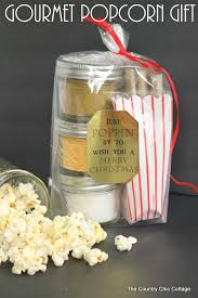 gourmet popcorn gift in a jar angie