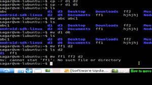 how to move files in directory in linux