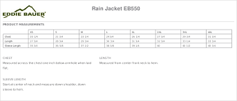 Eddie Bauer Rain Jacket Eb550