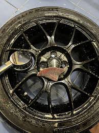 diy cleaning alloy wheels the hard way