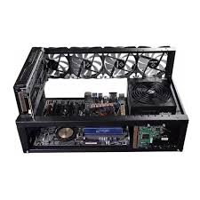 17% off mining computer alloy open air case 6 gpu + 4 led fans case frame rig stackable case for eth btc zec ethereum frame 0 review cod. Mining Machine Chassis Mining Frame Rig Case Coin Open Air Miner Frame Ase Up To 6 Gpu Btc Ltc Eth Ethereum Bitcoin Mining Rig Aluminum Stackable With Fan Mount Black