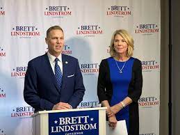 Lindstrom has shot in governor's race ...