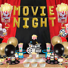 Maybe you would like to learn more about one of these? Movie Night Themed Party Decorations Hollywood Red Carpet Party Supplies Cupcake Toppers Popcorn Foil Balloons For Oscar Party Event Awards Night Ceremony Balloons Toys Games