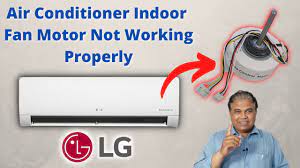split air conditioner indoor unit fan